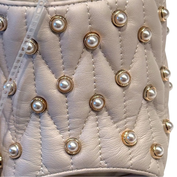 Karl Lagerfeld Pearl Studded AVIVA Platform Sandals - Picture 13 of 16